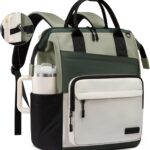 LOVEVOOK Laptop Backpack for Women, 15.6 Inch Travel Backpack for Work College Business, Water Resistant Teacher Nurse Bag with Large Capacity, School Bookbag Bags Cute Daypack for Woman Girls