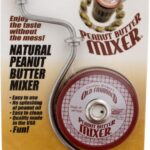 Organic Self Cleaning Peanut Butter Mixer, white, 16-ounce jar with 3″” diameter mouth.” (3214)