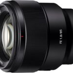 Sony SEL-85F18 Portrait Lens Fixed Focal 85mm F1.8 Full Frame Suitable for A7, ZV-E10, A6000 and Nex Series, E-Mount Black