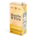 Kettle & Fire KETTLE & FIRE Organic Chicken Broth, chicken,kettle, 32 Oz