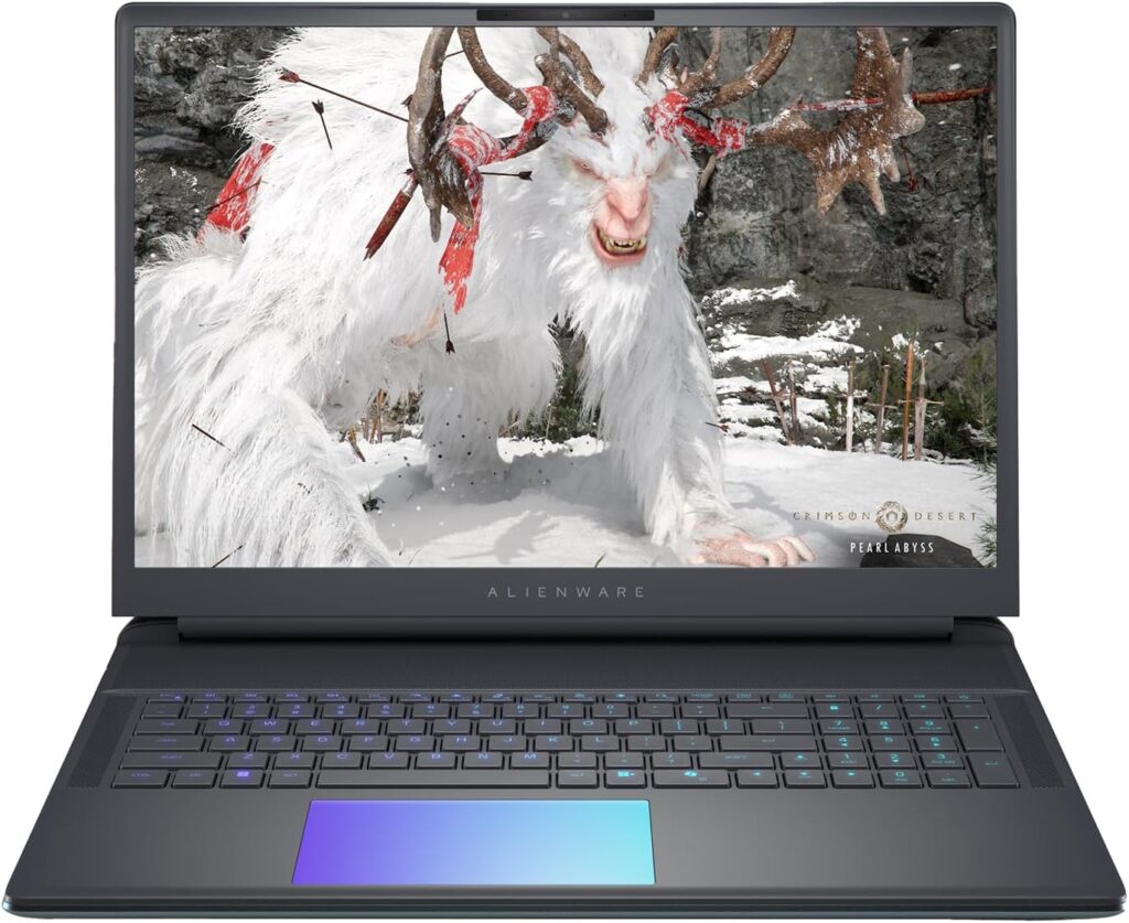 Mavark NewAlienware 18 Area-51 Gaming Laptop Core Ultra 9 275HX GeForce RTX 5090 18″ WQXGA 300Hz 3m Display G-SYNC Per-Key AlienFX RGB Lighting Wi-Fi 7 Win 11 Pro (24TB SSD|64GB RAM|RTX 5090)