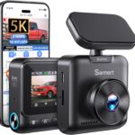 Sarmert C1 5K Dash Cam Front – Built-in GPS and 5G WiFi, Sony STARVIS Sensor, HDR Night Vision Car Camera, 5K/4K/2.5K UHD Dash Camera for Cars, Loop Recording, WDR, G-Sensor, 24H Parking Mode