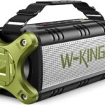 Bluetooth Speaker, 90W Max Loud Portable Speakers Wireless with Subwoofer *2, 50W Deep Bass Boombox/ IPX6 Waterproof/40H/EQ/Dual Pairing/TF/AUX, Large Outdoor Rugged Speaker for Party/Beach/Jobside