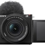 Sony Alpha ZVE10 II – APS-C Interchangeable Lens Mirrorless Content Creators’ Camera – Black – with Lens