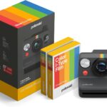 Polaroid Now 3rd Generation I-Type Instant Camera + Film Bundle – Now Black Camera + 16 Color Photos (6560)