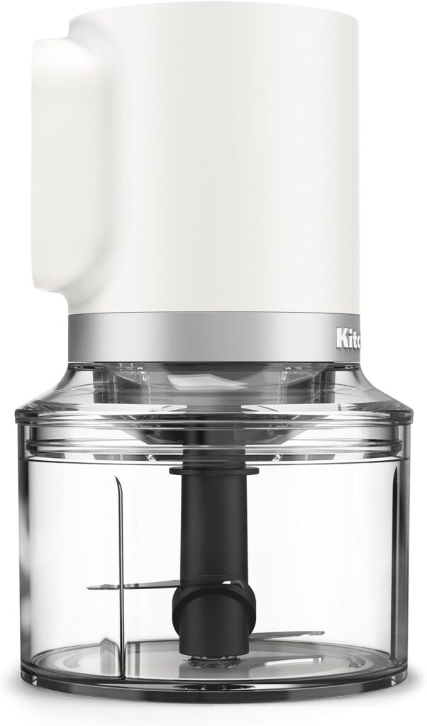 KitchenAid Go Cordless Top Down Chopper – battery sold separately, KTCR350, Porcelain White