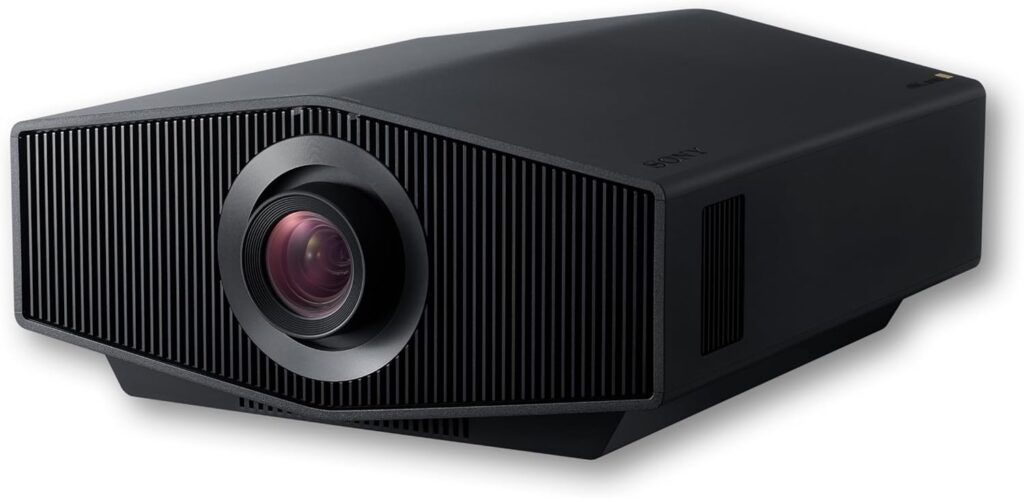 Sony BRAVIA Projector 8 – 4K HDR Laser Home Theater Projector with Native 4K SXRD Panel ( VPL-XW6100ES), Black