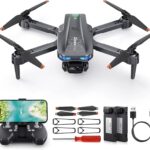 T29 Drone with Camera for Kids – Foldable Mini Drones for Beginners or Adults, 1080P HD RC Quadcopter, w/2 Batteries and Storage Case, Toy for Boys Girls