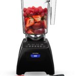 Blendtec Classic 575 Blender – WildSide+ Jar and Spoonula Spatula BUNDLE – Professional-Grade Power – Self-Cleaning – 4 Pre-programmed Cycles – 5-Speeds – Black