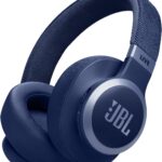 JBL Live 770NC – Wireless Over-Ear Headphones with True Adaptive Noise Cancelling with Smart Ambient, Up to 65 Hours of Battery Life, Comfort-fit Fabric Headband & Carrying Pouch (Blue)
