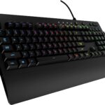 Logitech G213 Prodigy Wired Gaming Keyboard, LIGHTSYNC RGB Backlit Keys, Spill-Resistant, Customizable Keys, Dedicated Multi-Media Keys – Black