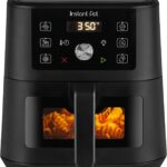 Instant Pot 4QT VORTEX 6-in-1 Mini Air Fryer, Air fry, Bake, Roast, Broil, Dehydrate or Reheat, Black, 4 Quarts