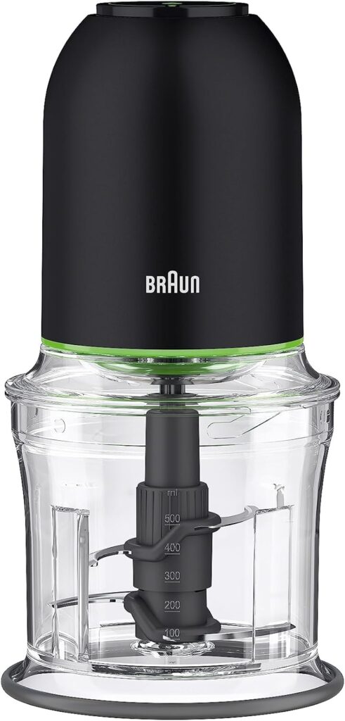 Braun CH3012BK EasyPrep™ Mini Food Processor, 4 cup, Black