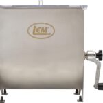 LEM Products MightyBite 20 Pound Capacity Manual Meat Mixer, Stainless Steel, Manual Only