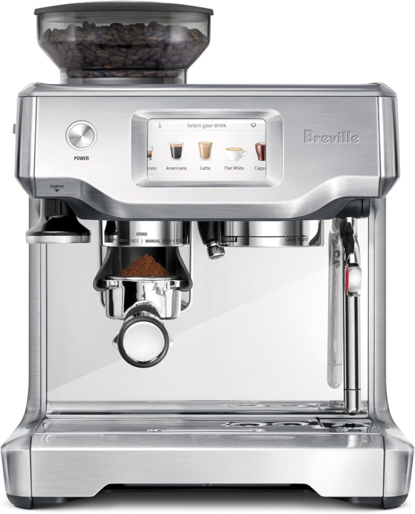 Breville Barista Touch Espresso Machine BES880BSS, Brushed Stainless Steel