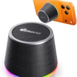 Stocking Stuffers for Teens Men Women: White Elephant Gifts for Adults, Portable Bluetooth Speaker with Color Light Phone Stand, Christmas Birthday for Boy Girls Trendy Stuff Gadget