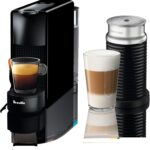 Nespresso Essenza Mini Espresso Machine by Breville with Milk Frother,20.3 fl oz, Piano Black