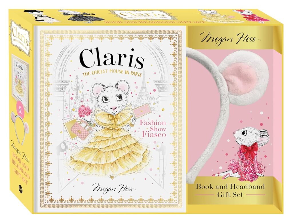 Claris: Book & Headband Gift Set: Claris: Fashion Show Fiasco