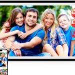 Smart WiFi Digital Picture Frame – 15.6-inch Full HD Touchscreen, 64GB Electronic Photo Frame Wall Mountable for Home Decor, Supports USB&SD Card, Share Precious Memories via Frameo App Anywhere