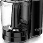 BLACK+DECKER 3-Cup Electric Food Chopper, HC300B, One Touch Pulse, 175W Motor, Stay-Sharp Blade, Dishwasher Safe