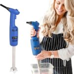 Commercial Immersion Blender, Hand Held Blender, 350W 4000-20000RPM, Stainless-Steel, 10 inch Removable Shaft with Variable Speed -2025 upgrade