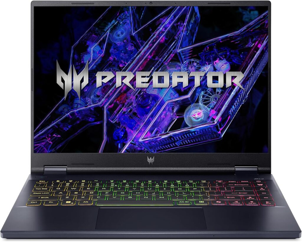 Acer Predator Helios Neo 14 Gaming Laptop | 14.5″ WQXGA+ IPS 165Hz Display | AI-Powered | Intel Core Ultra 9 Processor 185H | NVIDIA GeForce RTX 4070 | 16GB LPDDR5X | 1TB Gen 4 SSD | PHN14-51-90NF