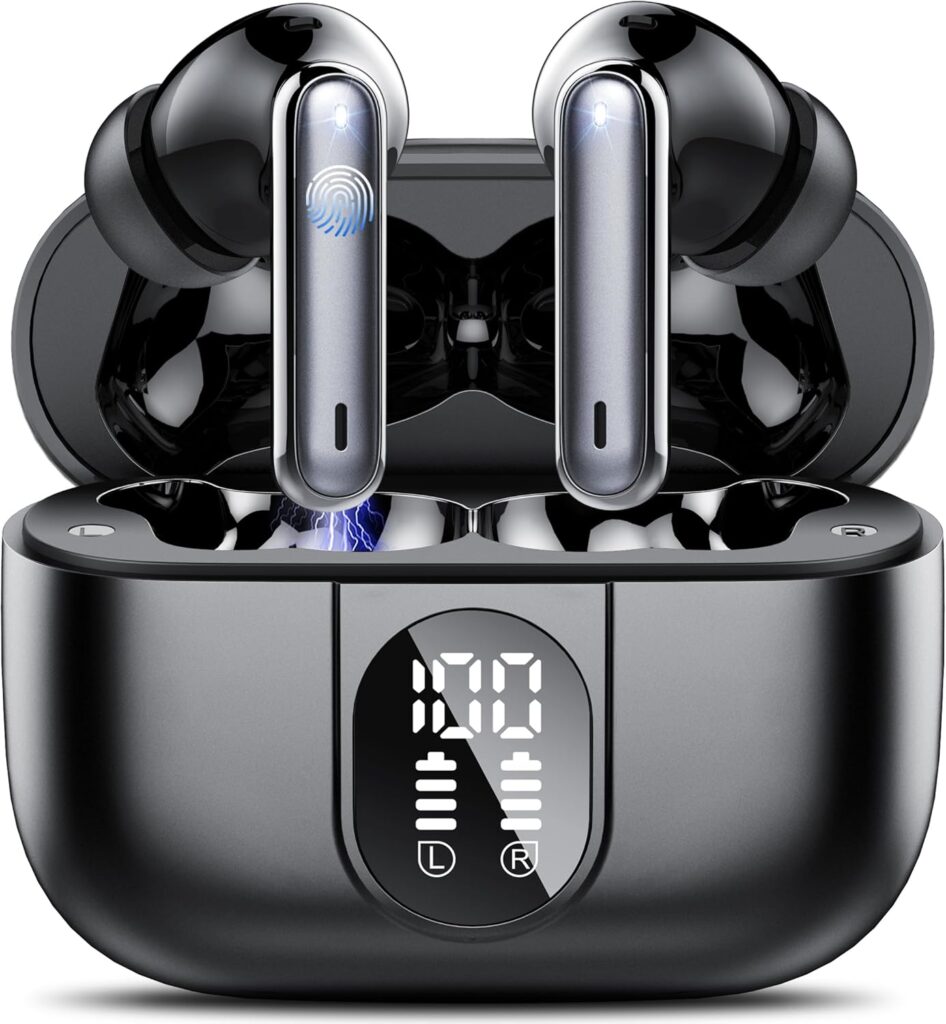 Ai Translation Earbuds Real Time,3-in-1 Buletooth 5.3 Translator Earbuds with 6 Translation Modes/164 Languages,No Subscription Required Translatior Headphones,48H Audifonos Traductores Inglés Español