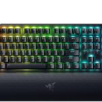 Razer BlackWidow V4 Mechanical Gaming Keyboard: Green Switches Tactile & Clicky – Chroma RGB – 6 Macro Keys – Magnetic Wrist Rest – Doubleshot ABS Keycaps – Roller & Media Keys – Snap Tap