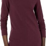 Amazon Essentials Women’s Regular-Fit Long-Sleeve Crewneck T-Shirt (Available in Plus Size)