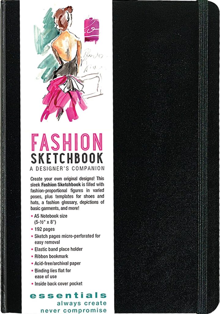 Essentials Fashion Sketchbook (366 Figure Templates to create your own designs!) Fashion Sketchpad