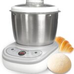 Dough Mixer 7L Large Capacity Electric Dough Maker with Ferment Function for Baking Bread Dough&Pizza Dough – Dough whisk 304 Stainless Steel Blender Add water/seasoning with Top Small Window