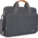 KIZUNA Laptop Bag Case 17 17.3″ Inch Computer Shoulder Sleeve for 17″ Lenovo IdeaPad 3i Gen 7/ThinkBook Plus 17/ASUS Vivobook 17/LG gram 17/17.3″ Dell XPS 17/MSI 17/HP,Grey