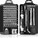 Precision Screwdriver Set, Professional Grade 115 in 1 Magnetic Repair Tool Kit for Electronics, Computer, iPhone, Laptop, Game Console, Watch, Eyeglasses, Modding, and DIY Projects