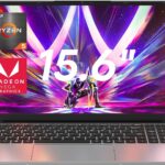 jumper 2025 Gaming Laptop, AMD Ryzen 5 7430U(Up to 4.3GHz), 16GB DDR4 1TB NVME SSD, 15.6″ FHD IPS Screen, 62.7Wh Battery, Windows 11, GPU, USB3.2, 4 Stereo Speakers, 2 Memory Slots.