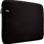 Amazon Basics 17.3-inch Laptop Sleeve, Protective Case with Zipper – Black
