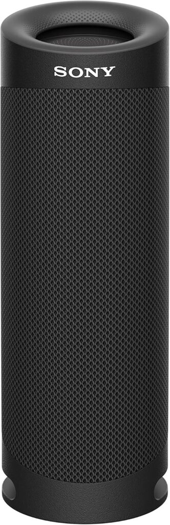 Sony SRS-XB23 – Super-Portable, Powerful and Durable, Waterproof, Wireless Bluetooth Speaker with Extra BASS – Black