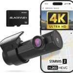 BlackVue DR970X-1CH Plus II Dash Cam – 4K UHD Front with STARVIS 2 & HDR, Fast Boot, USB-C, Video Playback via Wi-Fi, Cloud Remote Access, Smart Parking Mode (64GB)