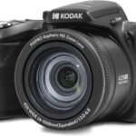 KODAK PIXPRO AZ425-BK 20MP Digital Camera 42X Optical Zoom 24mm Wide Angle Lens 1080P Full HD Video Optical Image Stabilization Li-Ion Battery 3″ LCD Vlogging Camera (Black)