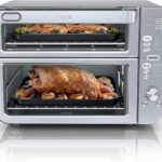 Ninja Air Fryer & Toaster Oven | Double Stack XL | Countertop Oven | 12-in-1 Fits 4.5lb Chicken & 6lbs of Wings | SmartFinish Cook 2 Different Meals at the Same Time | Stainless Steel | DCT601