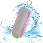 Bluetooth Speakers,IPX7 Waterproof Speaker with 20W Powerful Sound,Portable Wireless Speakers with Extral Bass,for Beach Pool Camping Outdoors,Christmas/Birthday Gift for Men,Women,Friends