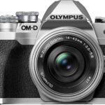 OM SYSTEM Olympus E-M10 Mark IV Silver Micro Four Thirds System Camera M.Zuiko Digital ED 14-42mm F3.5-5.6 EZ kit 20MP Sensor 5-Axis Image Stabilization 4K Video Wi-Fi