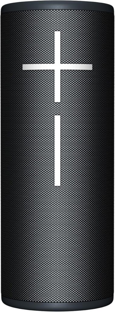 Ultimate Ears MEGABOOM 4 Portable Waterproof Bluetooth Speaker, 360-Degree Sound, Thundering Bass, 147ft Range, 20-Hour Battery, Floating Speaker – Black