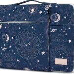 360° Protective Laptop Sleeve Case Bag with 3 Pockets for MacBook Pro 14 inch and 14 inch-14.4 inch Screen Laptop (Sol de Mayo)