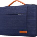 Lacdo 360° Protective 14 Inch Laptop Sleeve Case for HP Lenovo Dell ASUS Acer Chromebook 14 / HP Stream 14 / Dell Inspiron 14 / Lenovo IdeaPad 14 / Acer Spin 3 /ASUS ZenBook 14 Computer Bag, Blue