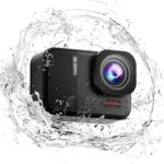 Action Camera 4K60fps Underwater Action Camera- IPX7 10M Waterproof Cameras, 48MP Touchscreen Sports Camera with 6-Axis Stabilization, 8X Zoom WiFi Camera for Diving, Cycling, Outdoor Sports