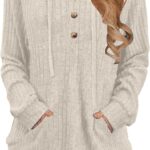 Womens Sweaters Fashion Hoodies Long Sleeve Tops Casual Sweatshirts Fall Outfits Pullover Winter Clothes 2025