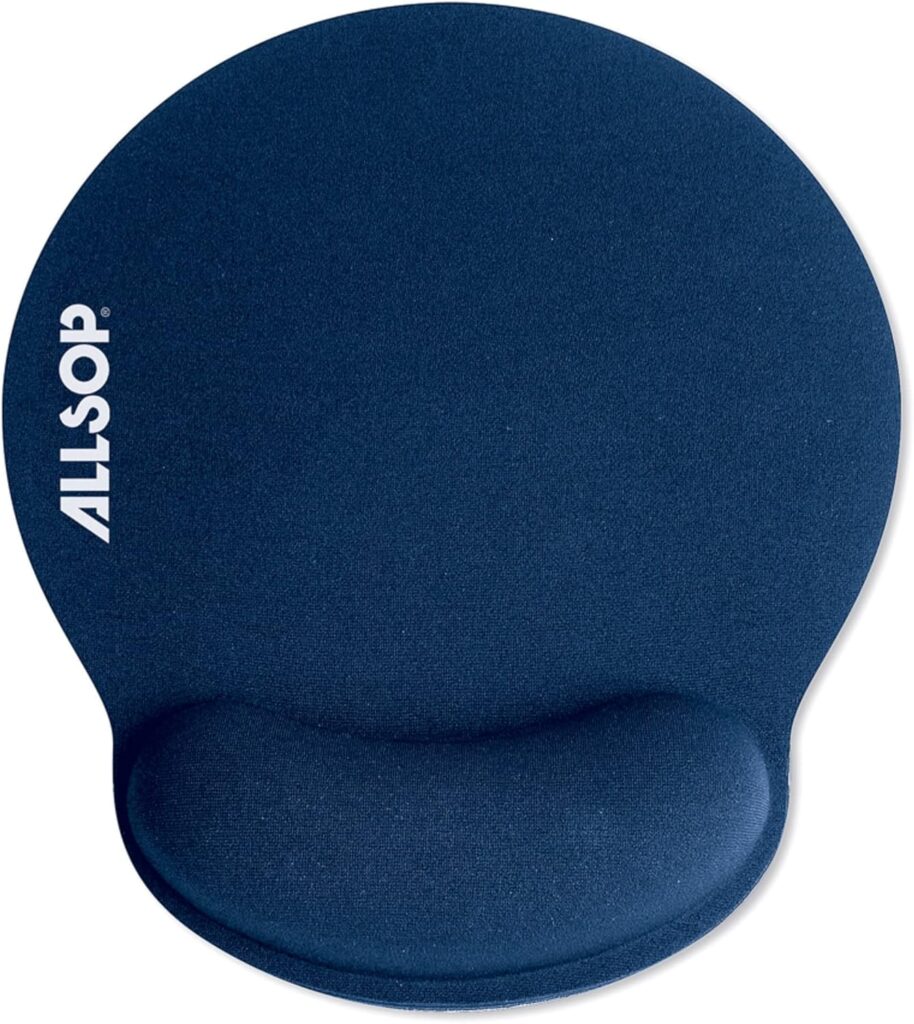 Allsop ASP30206 Mouse Pad Pro Memory Foam Mouse Pad – Blue
