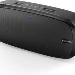 LENRUE Bluetooth Speaker, Wireless Portable Speaker with Loud Stereo Sound, Rich Bass, 12-Hour Playtime, Built-in Mic. Perfect for iPhone, Samsung and More