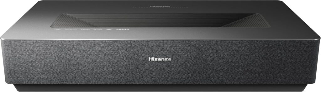 Hisense 120L5H-RB 120″ Diag. 4K Smart Short Throw Projector Only- (Renewed)