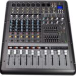 Rockville RPM870 6000w Powered Mixer, 8 Channel, 8 XDR2 Mic Pres, USB, 24-Bit Effects, Bluetooth, for Live Bands and DJs